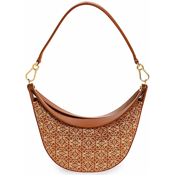 Loewe Handbags - LOEWE Small Luna Anagram Jacquard Shoulder Bag